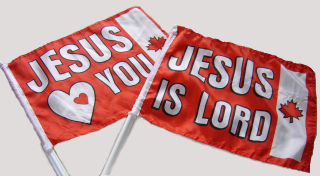 Jesus flags