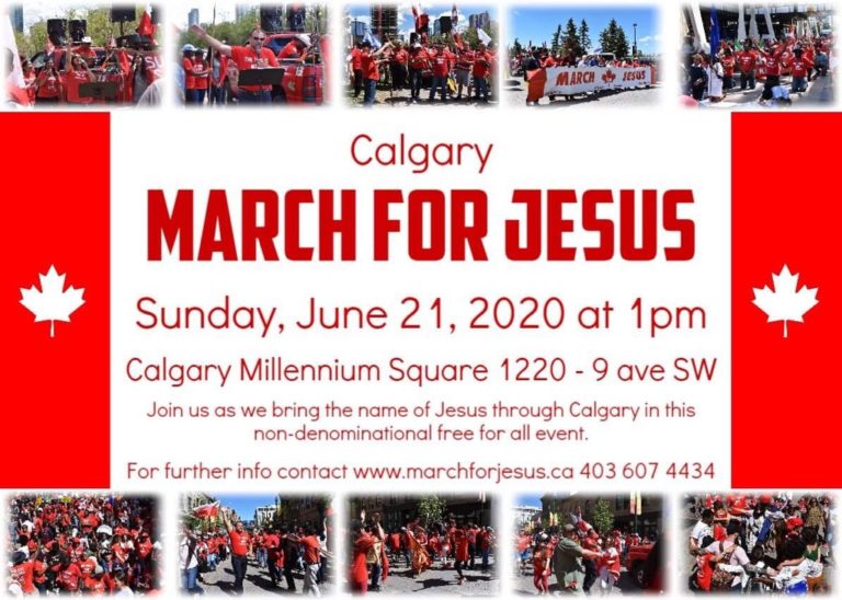 March for Jesus Calgary 2020! Street Church