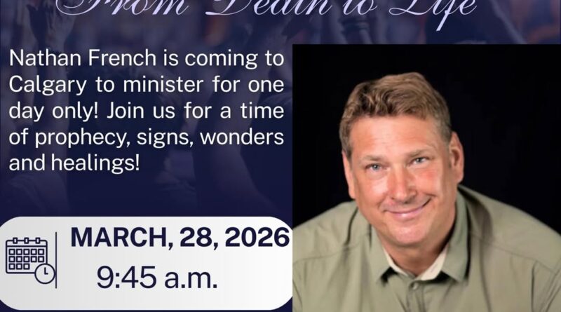 Nathan French is coming to Calgary!